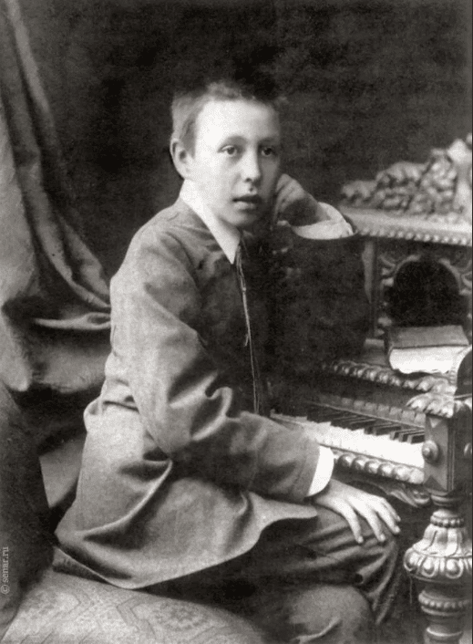 Сергей Рахманинов в детстве