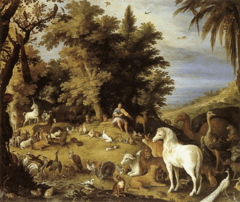 «Орфей и животные». Себастьян Вранкс, 1595